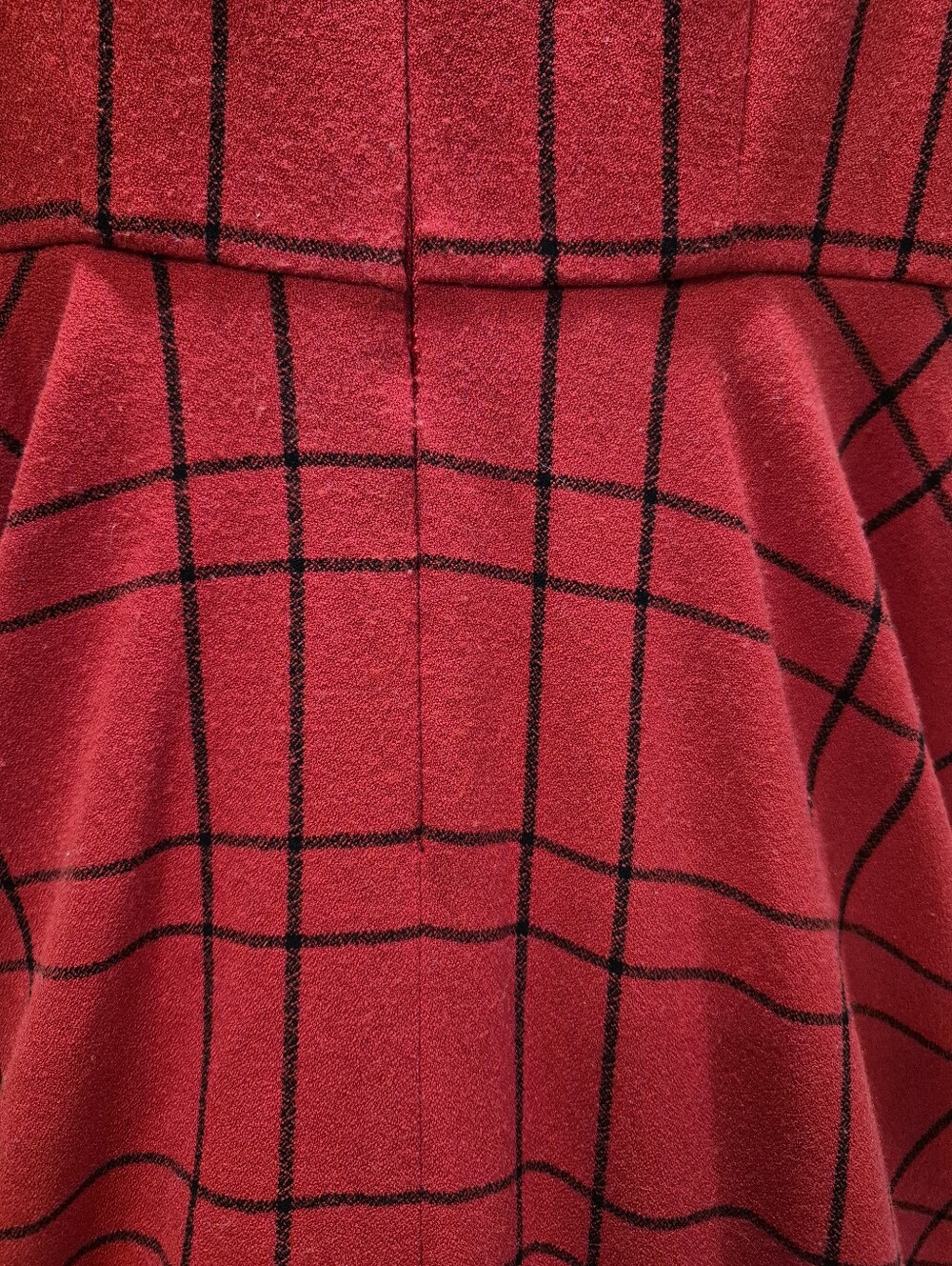 Elle Red & Black Dress - Picture 10 of 12